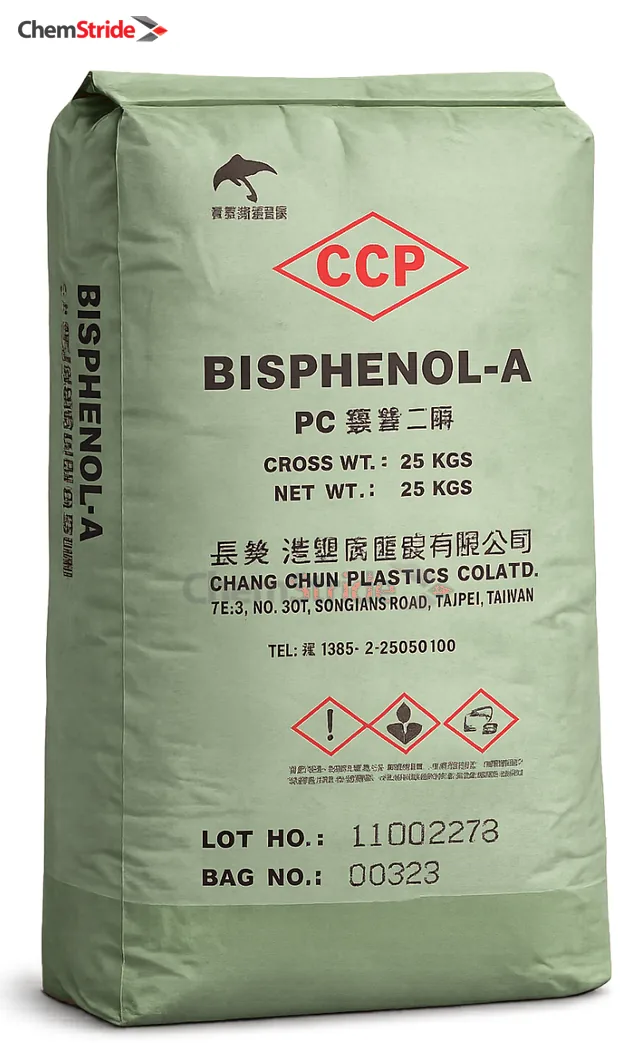 Bisphenol A (BPA) CCP packaging as supplied by ChemStride