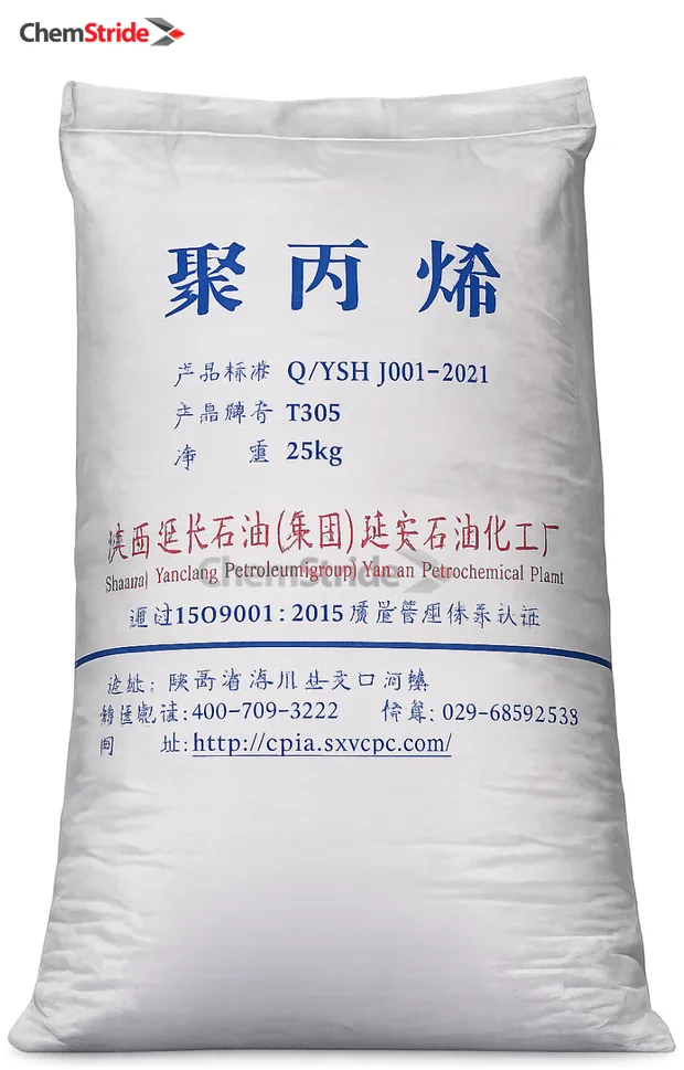 PP Yanchang packaging as supplied by ChemStride