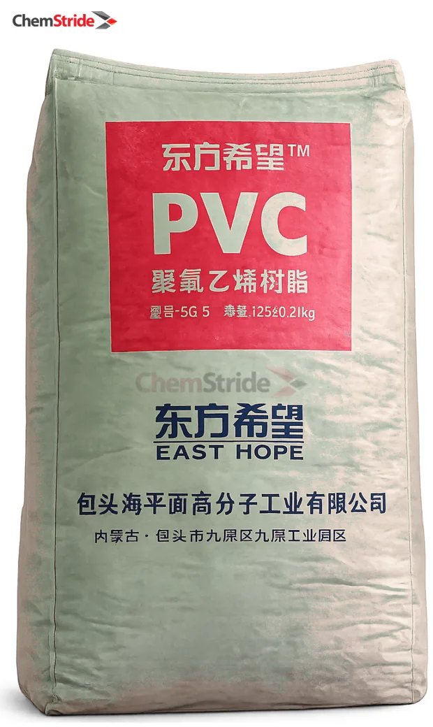 PVC EastHope packaging as supplied by ChemStride
