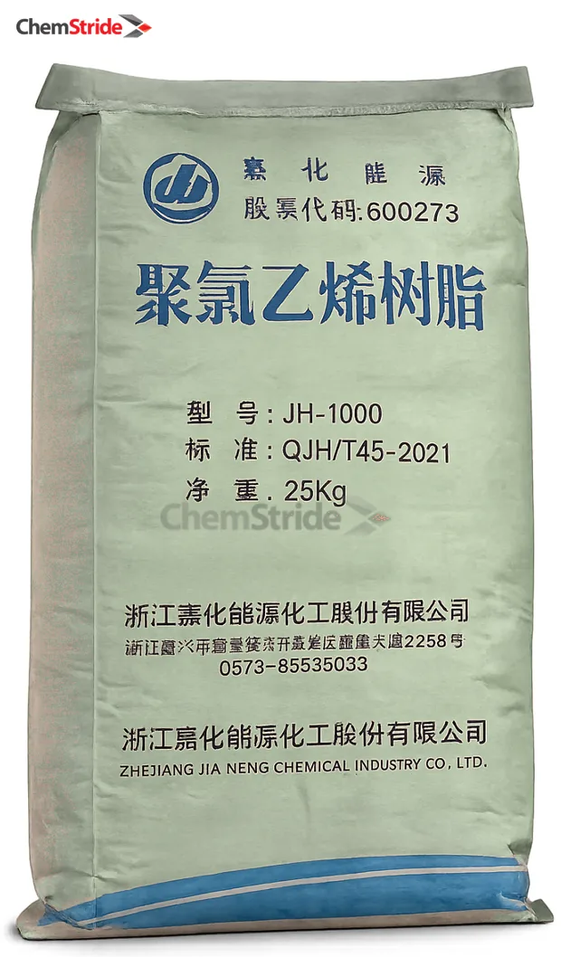PVC JH-1000 packaging as supplied by ChemStride