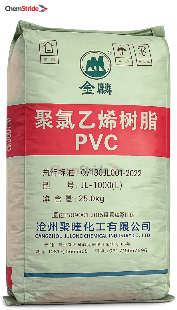 PVC Julong packaging as supplied by ChemStride